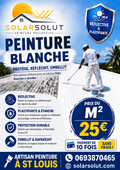 PEINTURE REFLECTIVE SOLAIRE APPLICATION COMPRIS